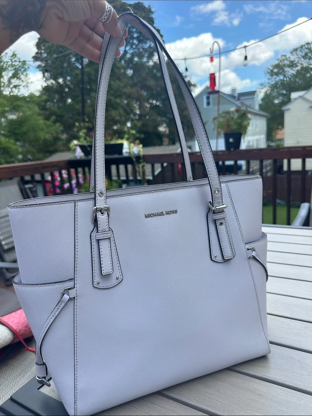 Michael Kors Light Lavender Tote Bag